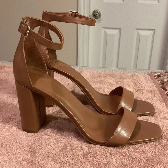 INC International Concepts Chestnut Block Heels - Picture 7 of 11